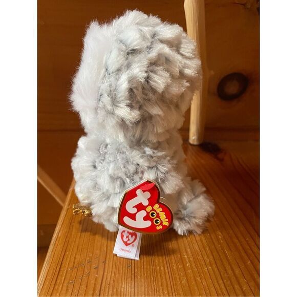 TY Beanie Boos 6" OWLETTE the Owl Plush Stuffed Animal Toy Heart Tags - Picture 2 of 5